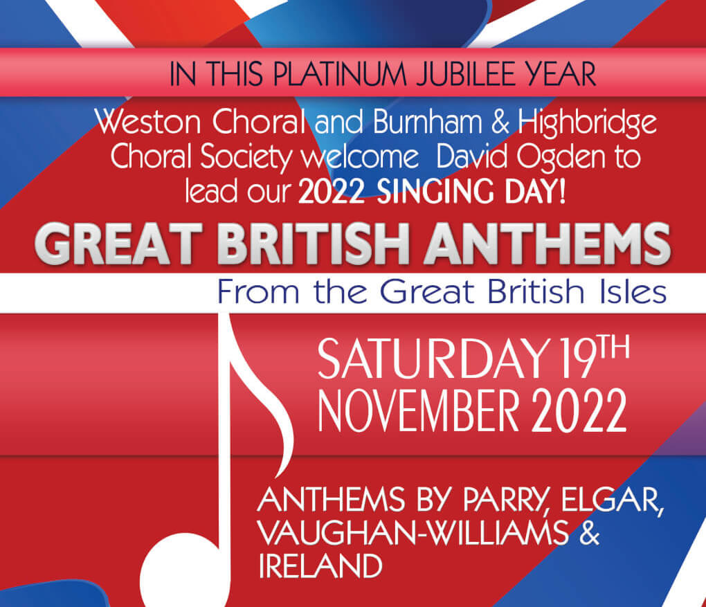 Great British Anthems singing day 19 November 2022